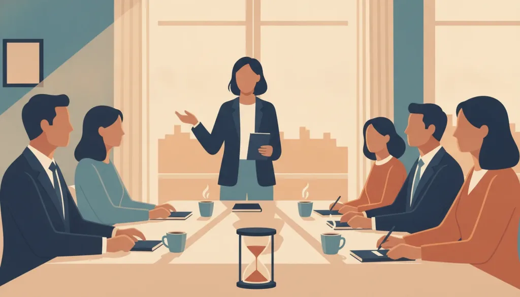Le pitch de trente secondes : la méthode du tour de table, avec des exemples par métier